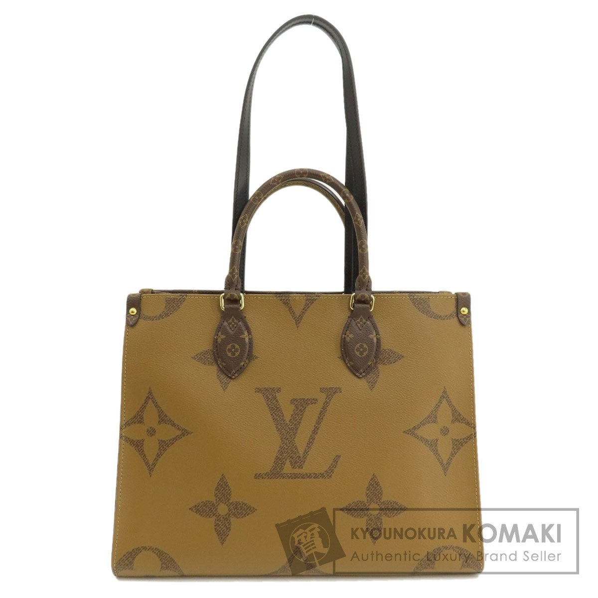 LOUIS VUITTON  M45321 Tote Bag On the Go MM Monogram Giant Monogram reverse Ladies