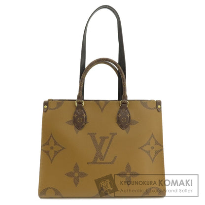 LOUIS VUITTON  M45321 Tote Bag On the Go MM Monogram Giant Monogram reverse Ladies