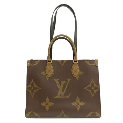 LOUIS VUITTON  M45321 Tote Bag On the Go MM Monogram Giant Monogram reverse Ladies