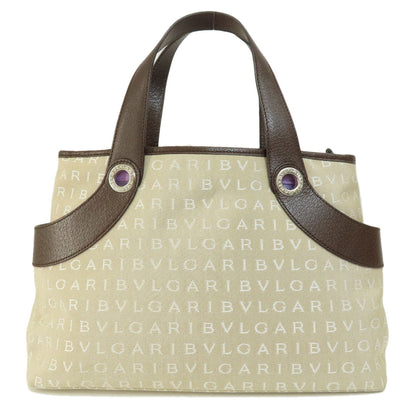 BVLGARI   Handbag logo Canvas Ladies