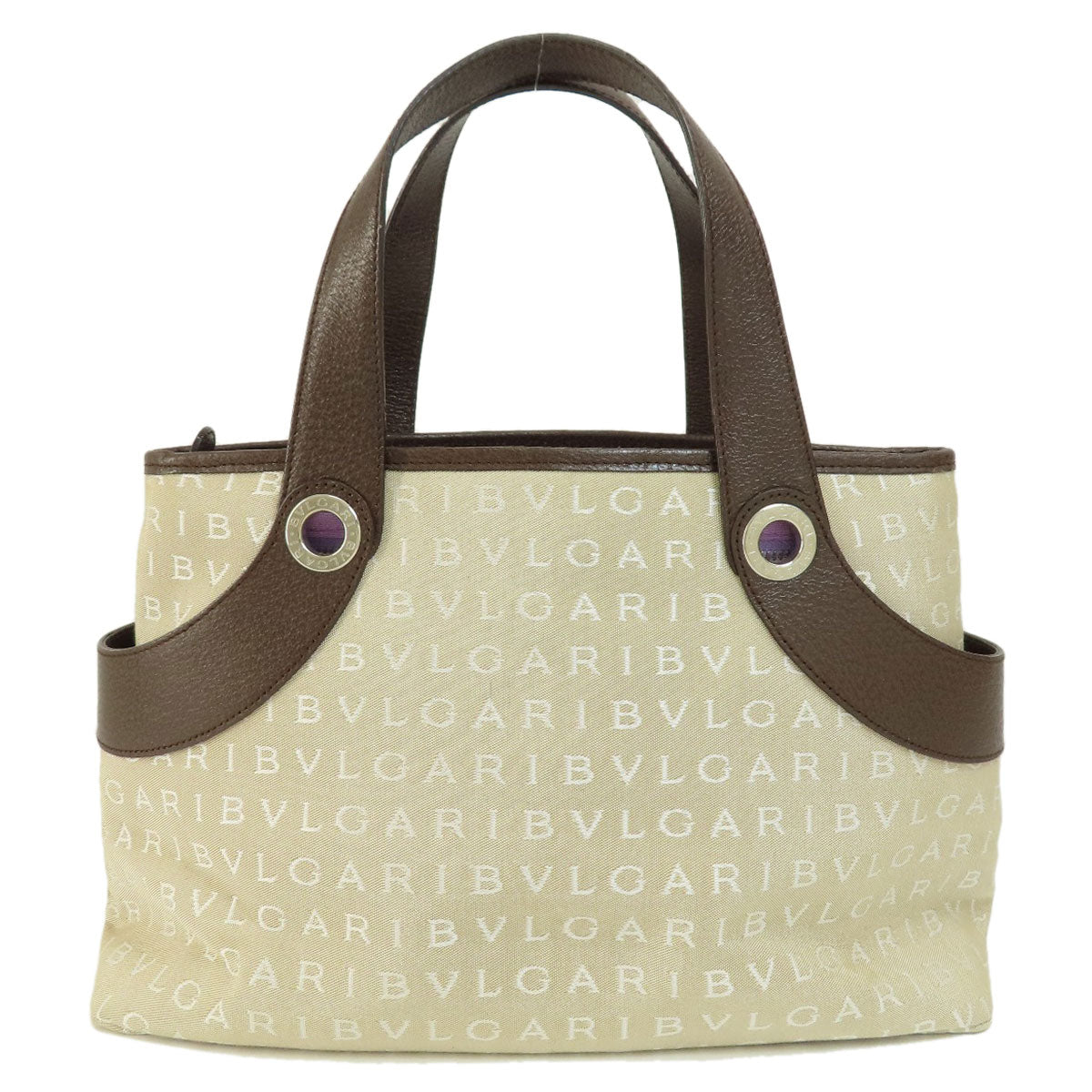 BVLGARI   Handbag logo Canvas Ladies