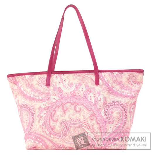 ETRO   Tote Bag Paisley pattern Canvas Ladies