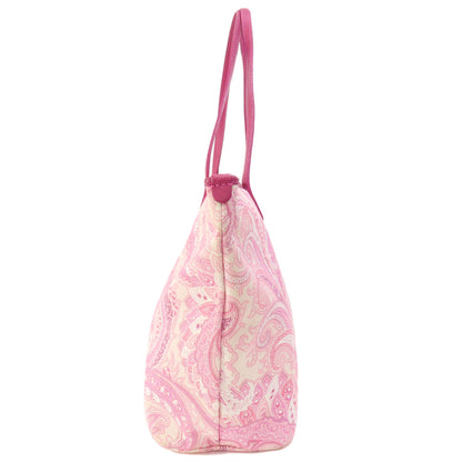 ETRO   Tote Bag Paisley pattern Canvas Ladies