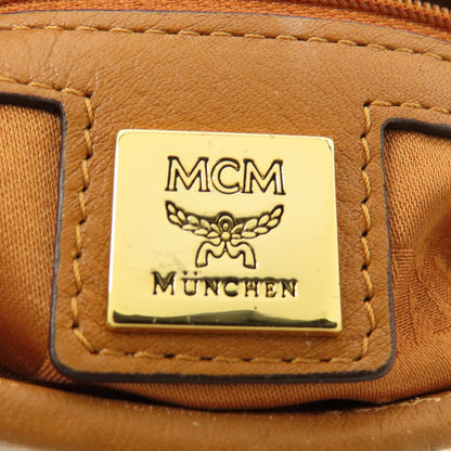 MCM   Shoulder Bag logo Leather Ladies