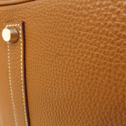 HERMES   Handbag Birkin 35 Gold SilverHardware Togo Ladies