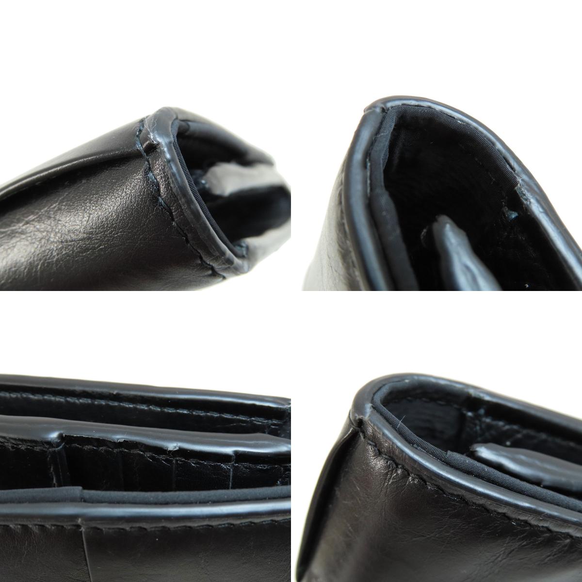 ボッテガヴェネタ マキシイントレチャート 長財布（小銭入れあり） レザー レディース 【中古】【BOTTEGA VENETA】