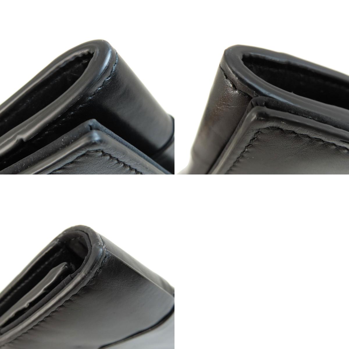 ボッテガヴェネタ マキシイントレチャート 長財布（小銭入れあり） レザー レディース 【中古】【BOTTEGA VENETA】