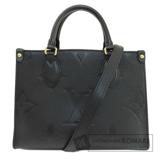 LOUIS VUITTON  M45653 Handbag On the Go PM Empreinte Ladies