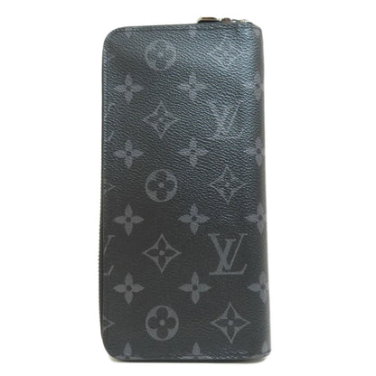 LOUIS VUITTON  M62295 Long wallet (with coin pocket) Zippy Wallet Vertical Eclipse Monogram Eclipse mens