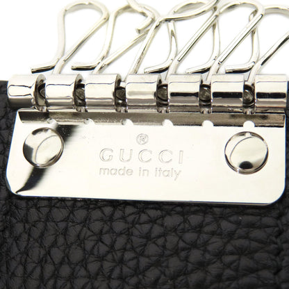 GUCCI  473924 key holder  logo Leather Ladies