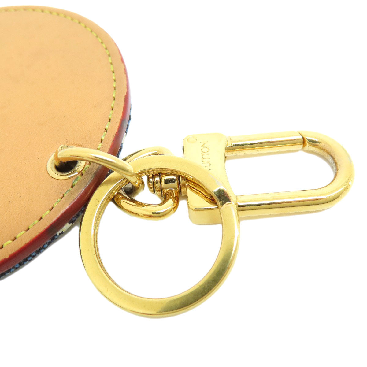 LOUIS VUITTON  MP2848 key ring Portocle Ilustre Monogram Jacquard Canvas Ladies