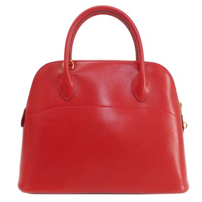 HERMES   Handbag Bolide31 Rouge Vif GoldHardware Box calf Ladies