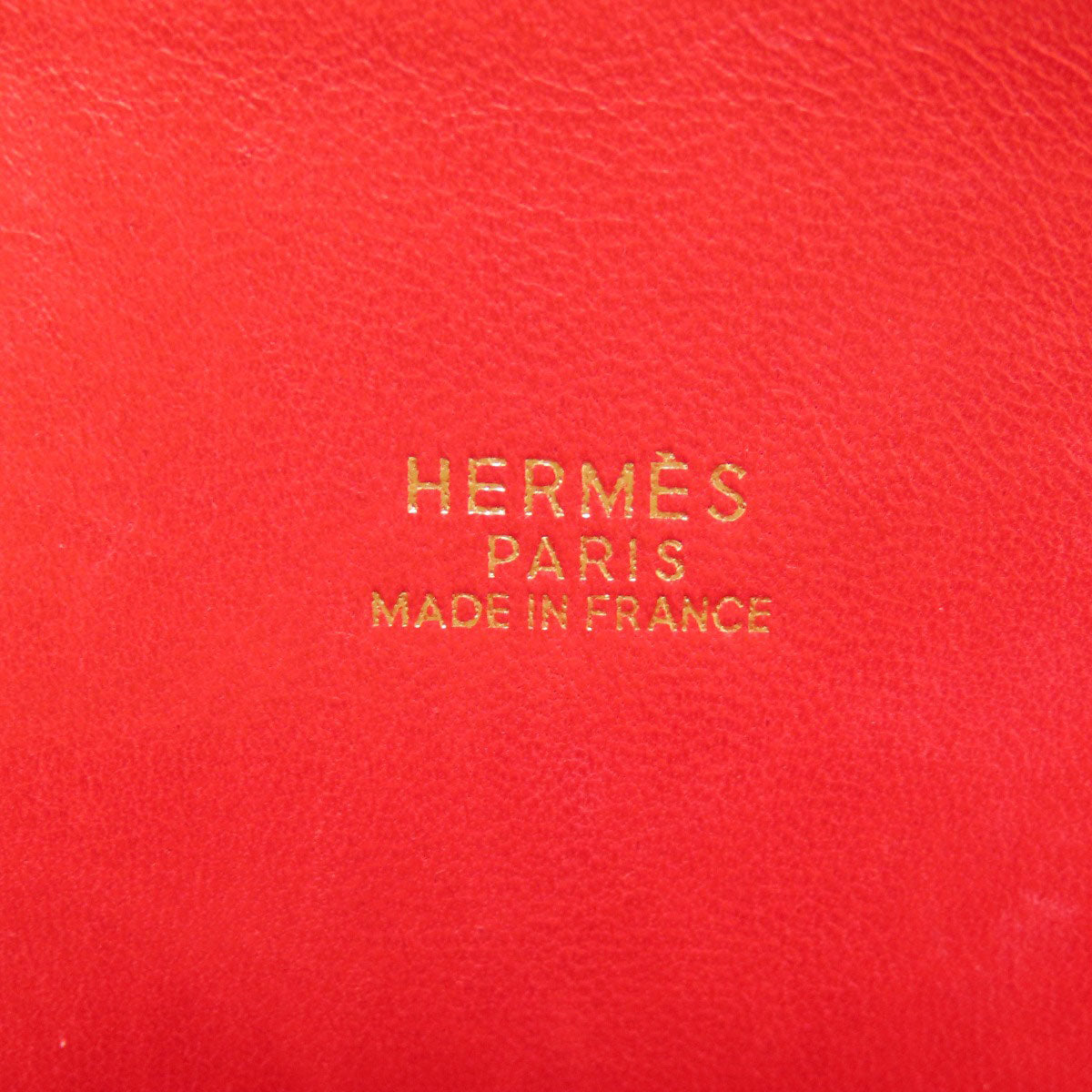 HERMES   Handbag Bolide31 Rouge Vif GoldHardware Box calf Ladies