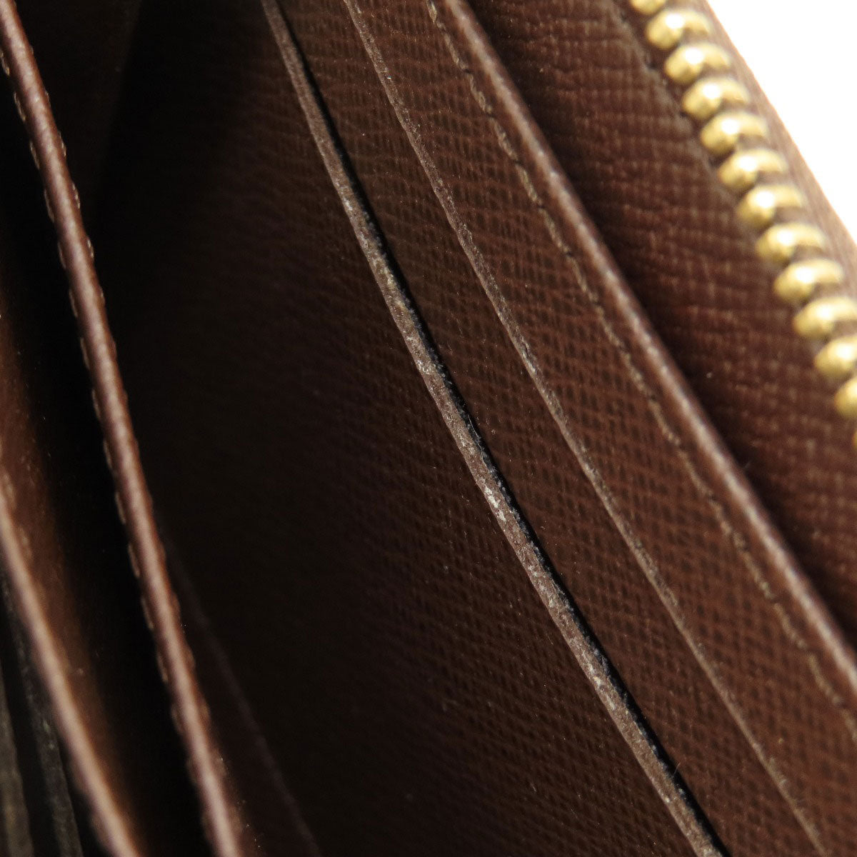 LOUIS VUITTON N63070 Zippy Coin Purse Damier Ebene coin purse Damier canvas Ladies [Used]