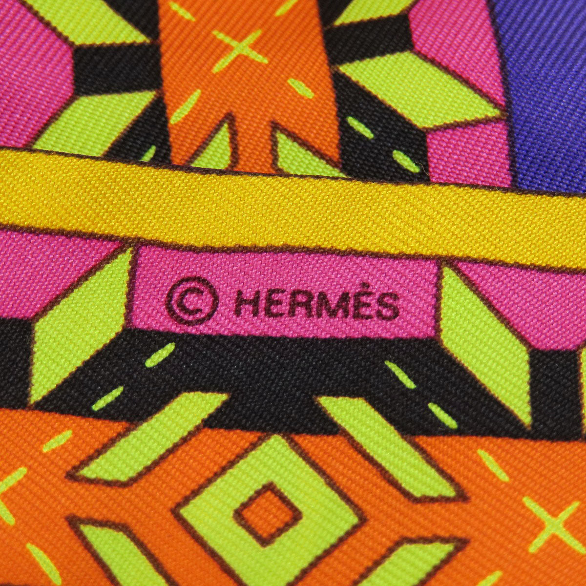 HERMES   Scarf Twilly Silk Ladies