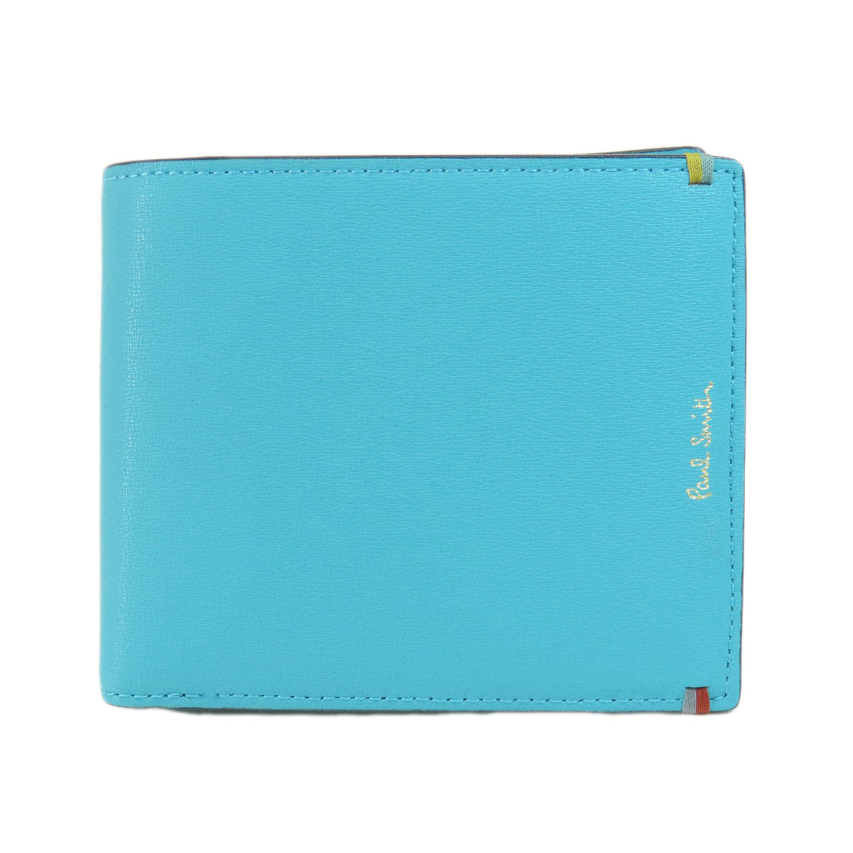 Paul Smith   Bifold Wallet with Coin Pocket logo highlight stitch Leather Ladies