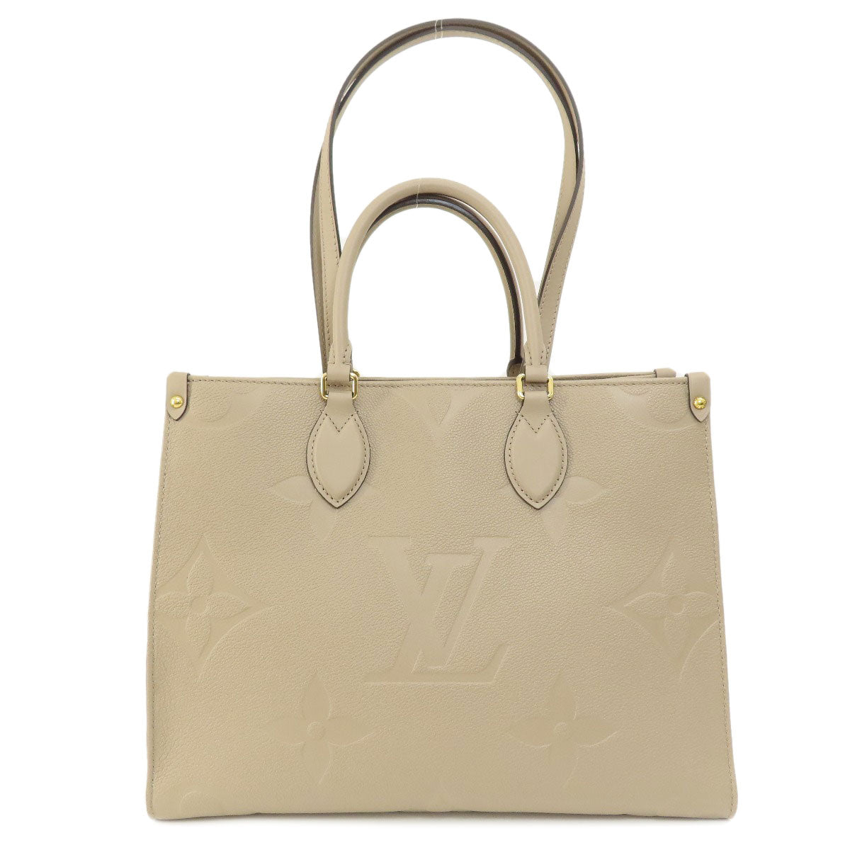 LOUIS VUITTON  M45607 Tote Bag On the Go MM Monogram EMPREINTE Monogram EMPREINTE Ladies