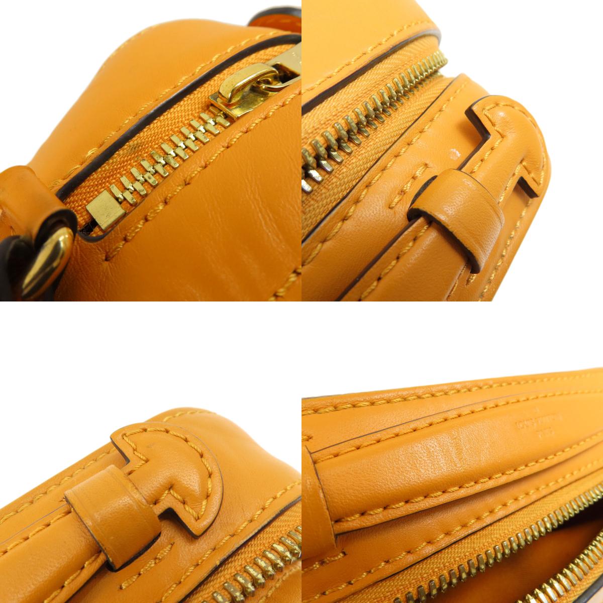 LOUIS VUITTON N40178 Santa Monica Saffron Damier Ebene Shoulder Bag Damier canvas Ladies [Used]