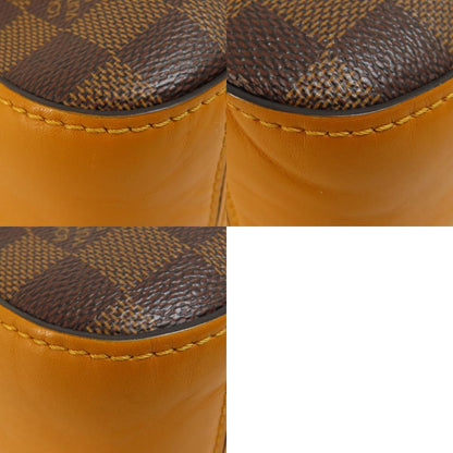 LOUIS VUITTON N40178 Santa Monica Saffron Damier Ebene Shoulder Bag Damier canvas Ladies [Used]