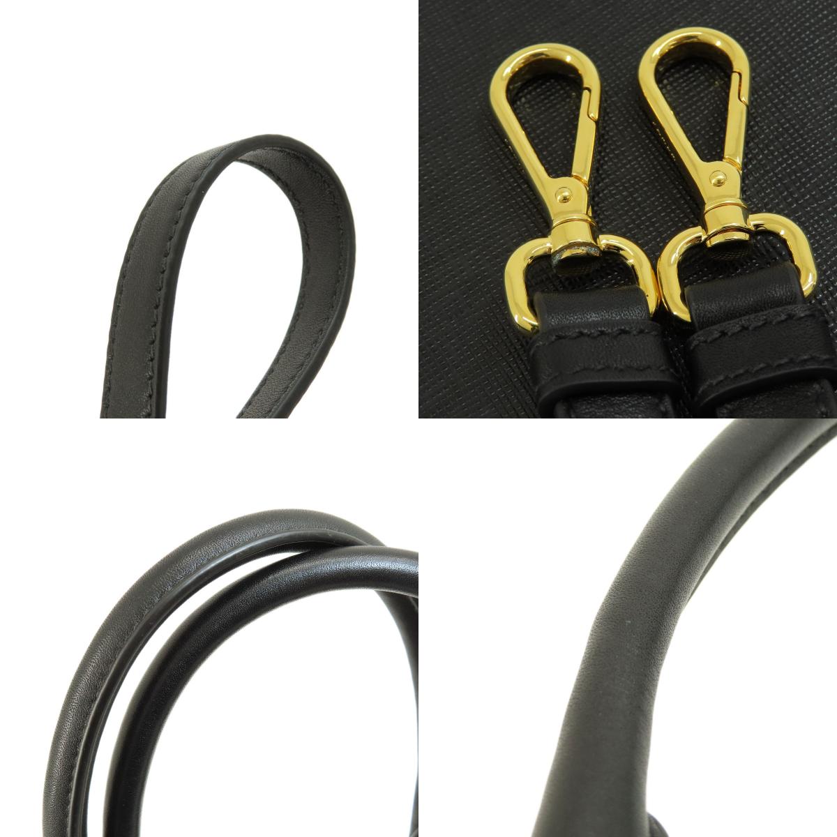 PRADA 1BA113 2WAY Handbag Leather PVCLadies [Used]