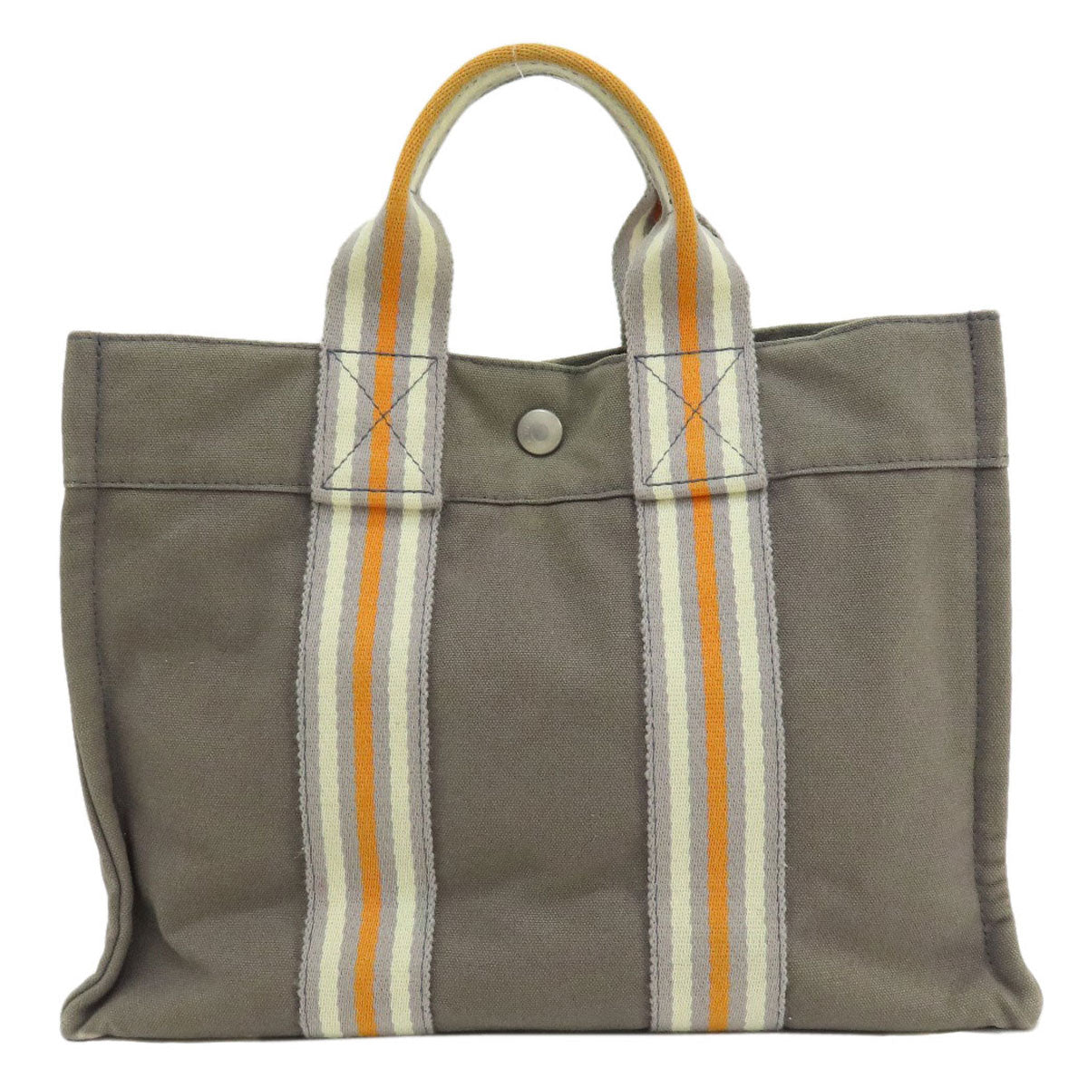 HERMES   Handbag Sac fool toePM 2001 Ginza Limited Canvas Ladies