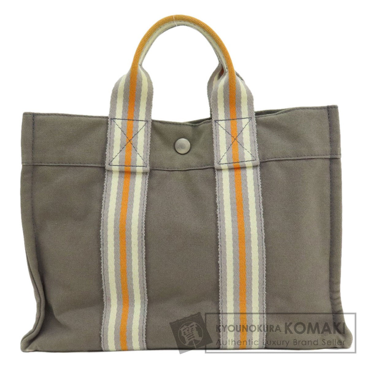 HERMES   Handbag Sac fool toePM 2001 Ginza Limited Canvas Ladies