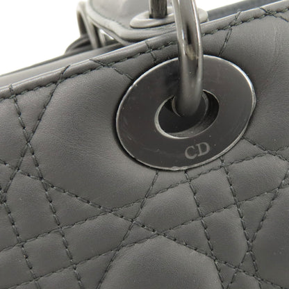 CHRISTIAN DIOR   Handbag Lady Dior 2WAY Calf ultra matte calfLadies