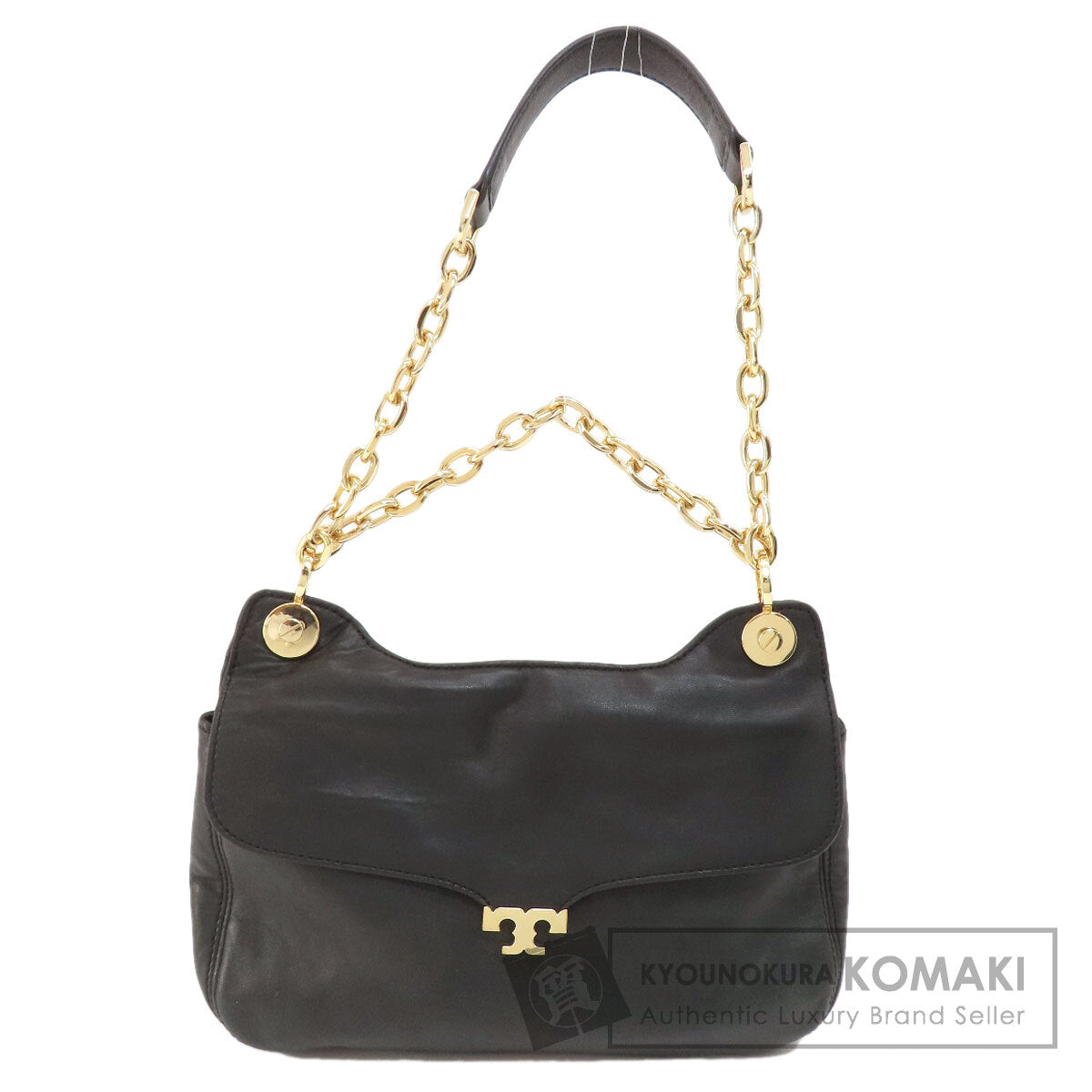 Tory Burch   Handbag logo Leather Ladies