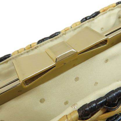 kate spade Basket bag Tote Bag Metal Plant stringLadies [Used]