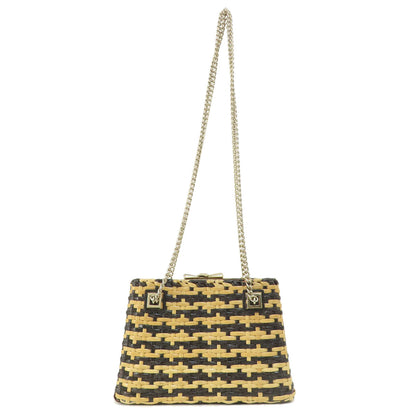 kate spade Basket bag Tote Bag Metal Plant stringLadies [Used]