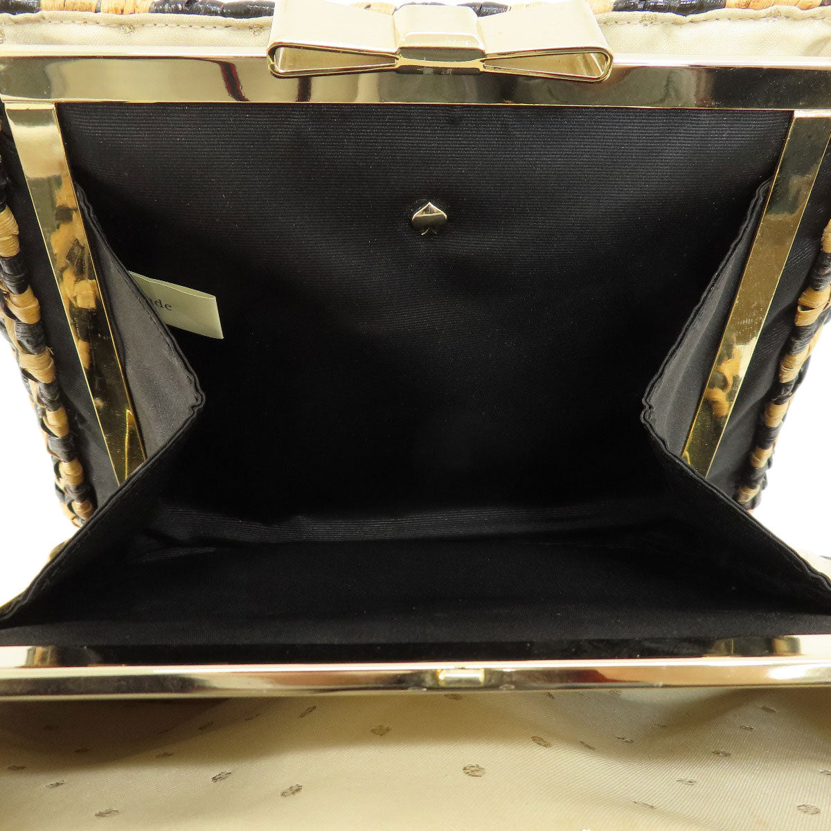 kate spade Basket bag Tote Bag Metal Plant stringLadies [Used]