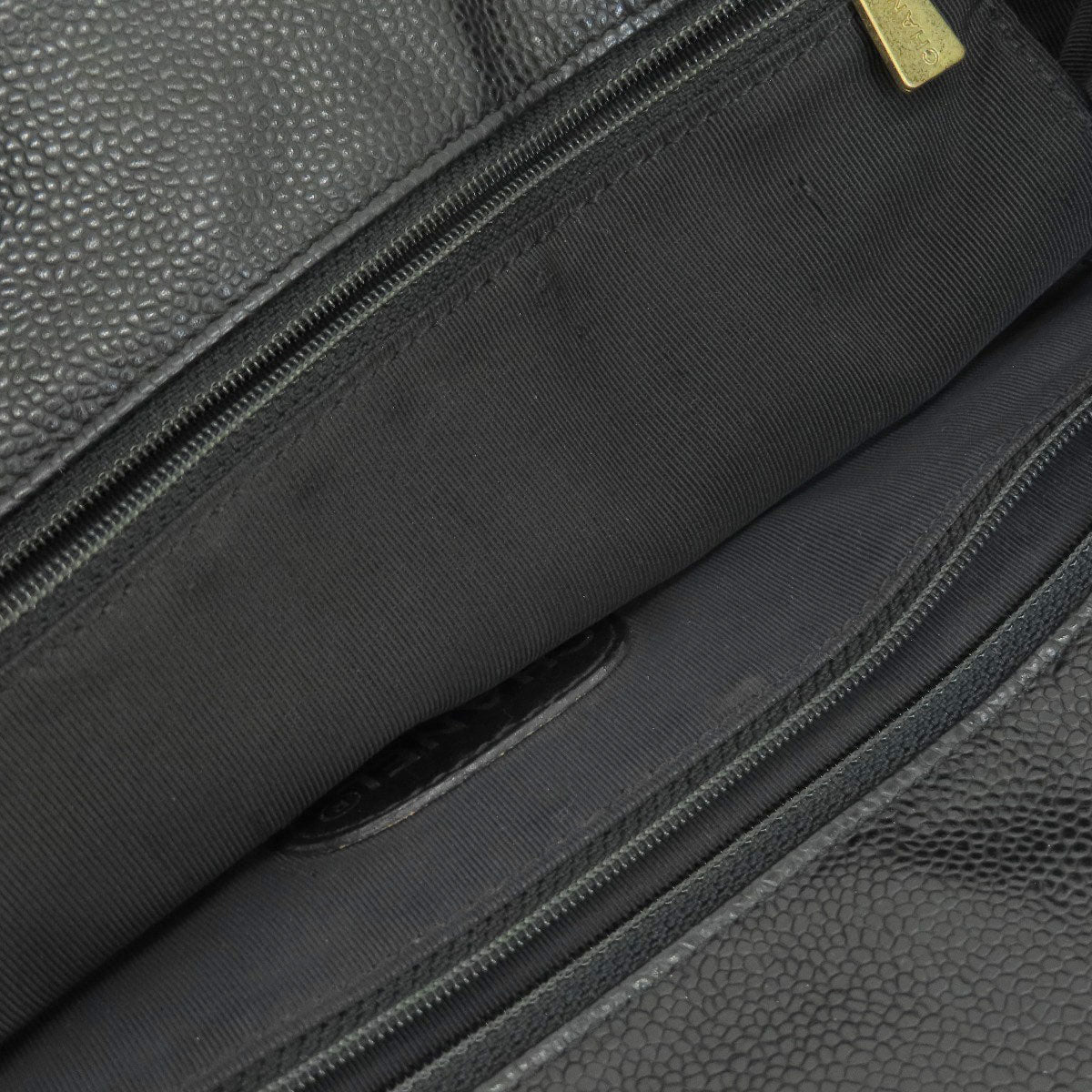 CHANEL COCO Mark Tote Bag Grained Calfskin Skin Ladies [Used]