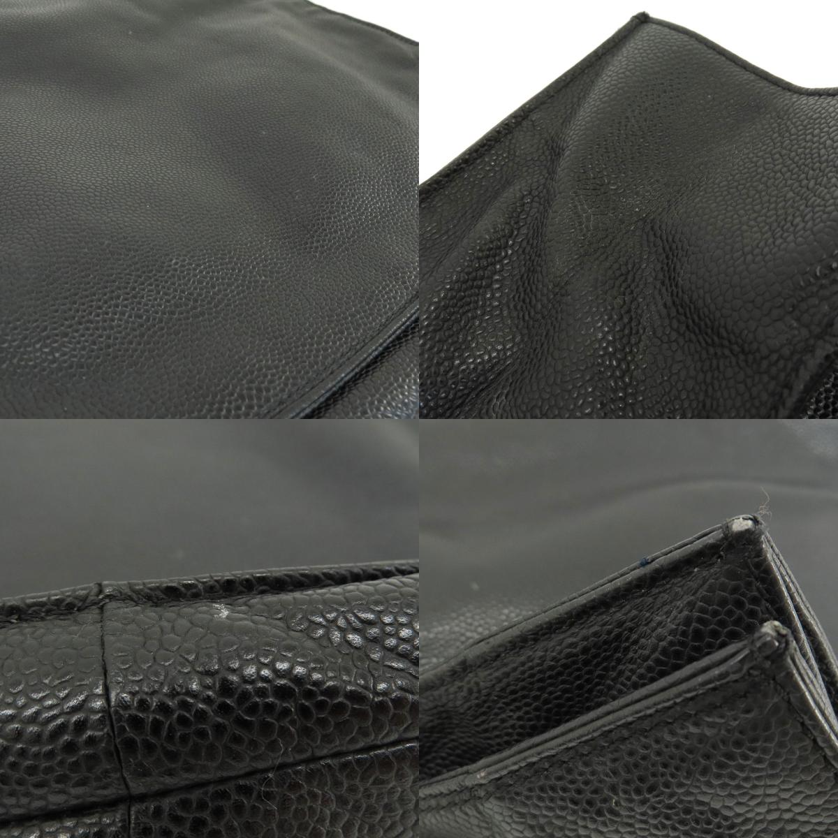 CHANEL COCO Mark Tote Bag Grained Calfskin Skin Ladies [Used]