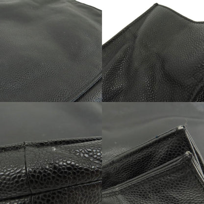 CHANEL COCO Mark Tote Bag Grained Calfskin Skin Ladies [Used]