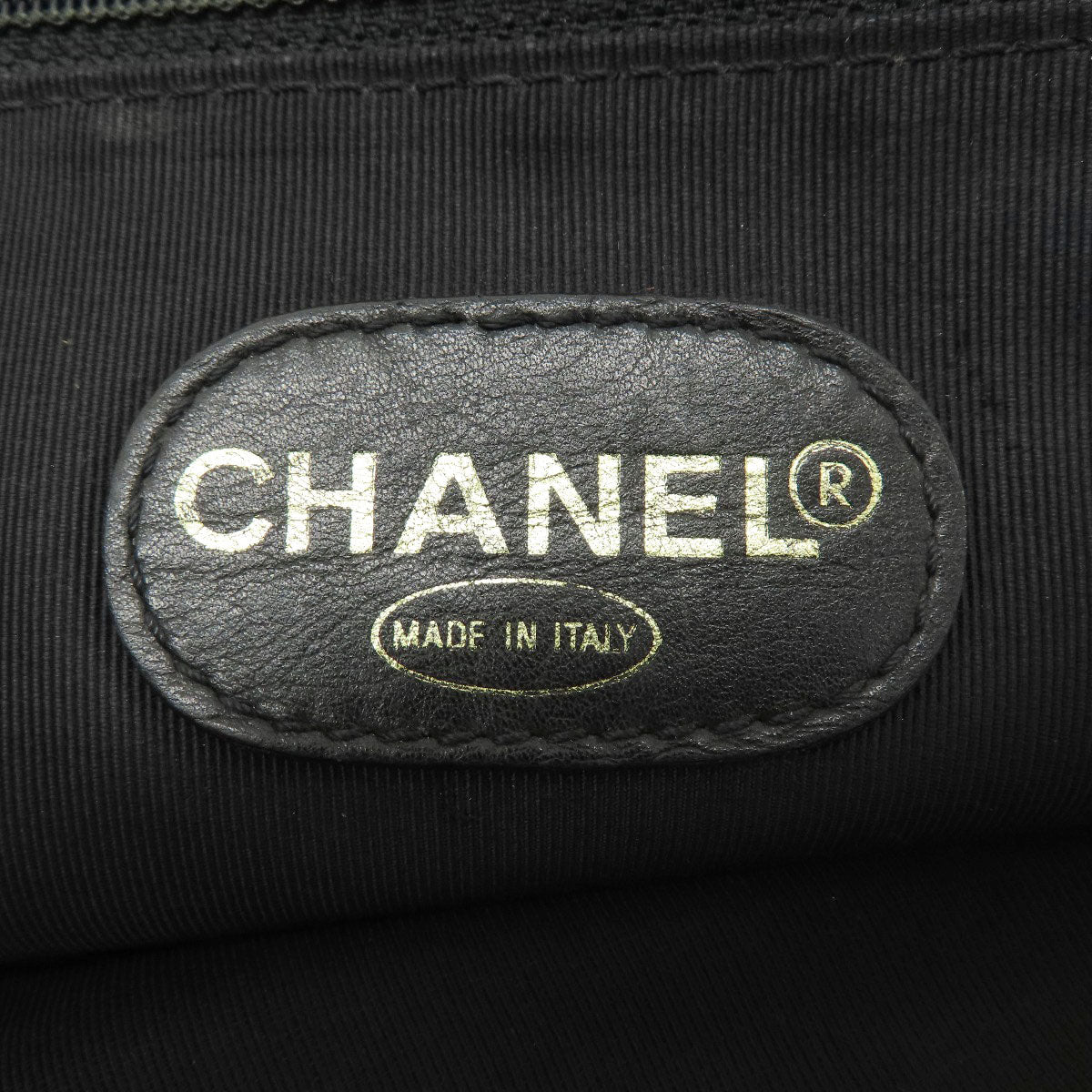 CHANEL COCO Mark Tote Bag Grained Calfskin Skin Ladies [Used]