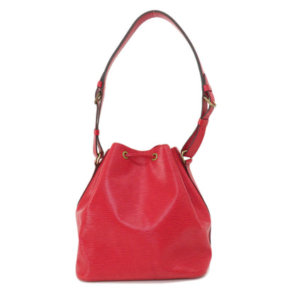 LOUIS VUITTON M44107 Petit Noe Castilean Red Shoulder Bag Epi Leather Ladies [Used]