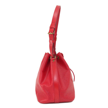 LOUIS VUITTON M44107 Petit Noe Castilean Red Shoulder Bag Epi Leather Ladies [Used]