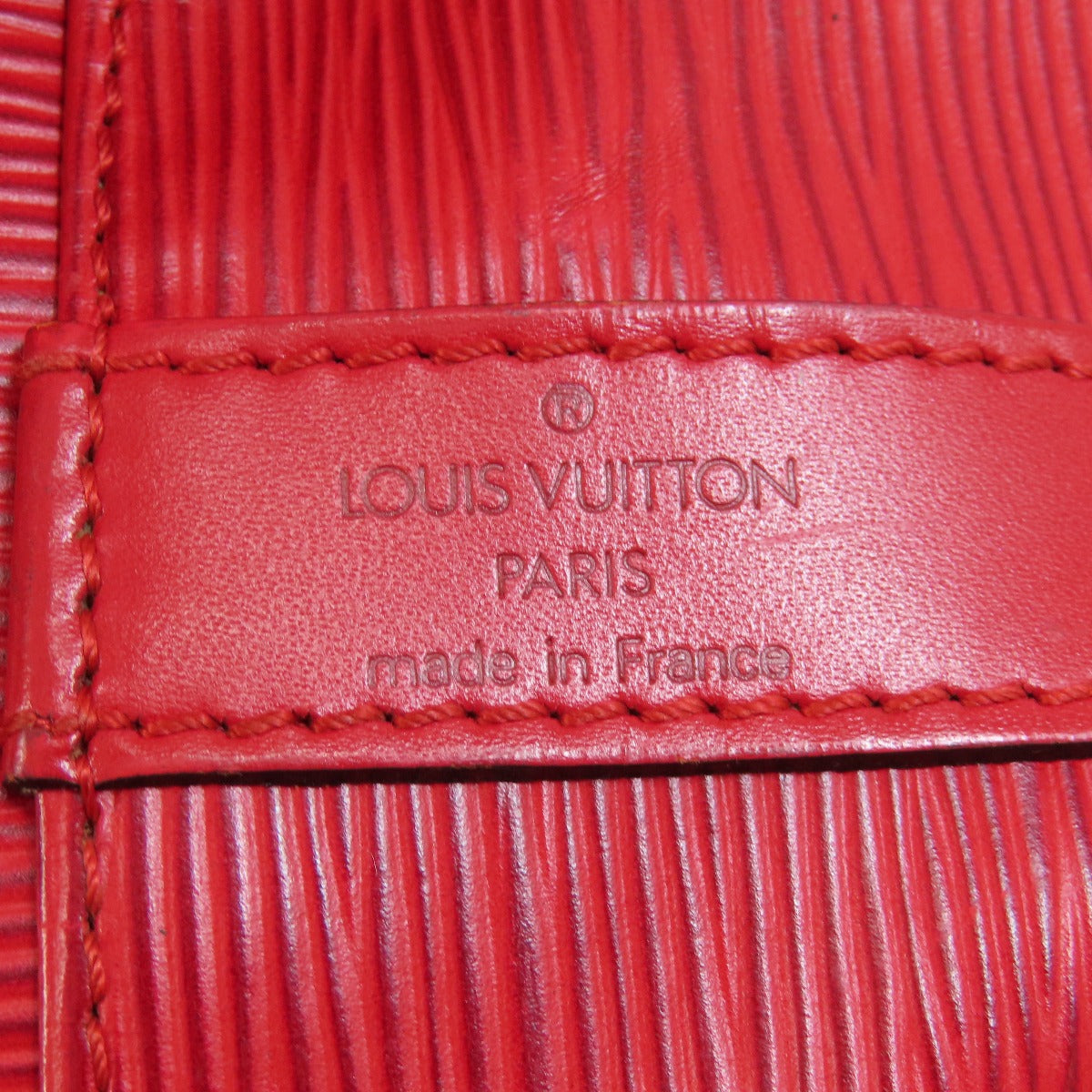 LOUIS VUITTON M44107 Petit Noe Castilean Red Shoulder Bag Epi Leather Ladies [Used]