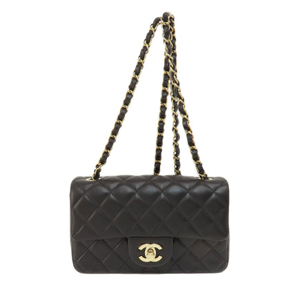 CHANEL ChainShoulder Matelasse GoldHardware Shoulder Bag Lambskin Ladies [Used]