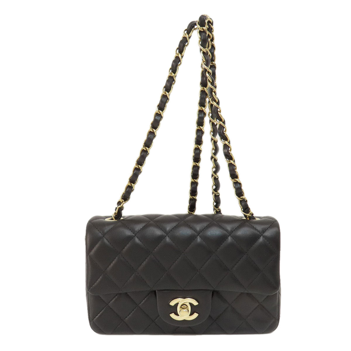 CHANEL   Shoulder Bag ChainShoulder Matelasse GoldHardware Lambskin Ladies