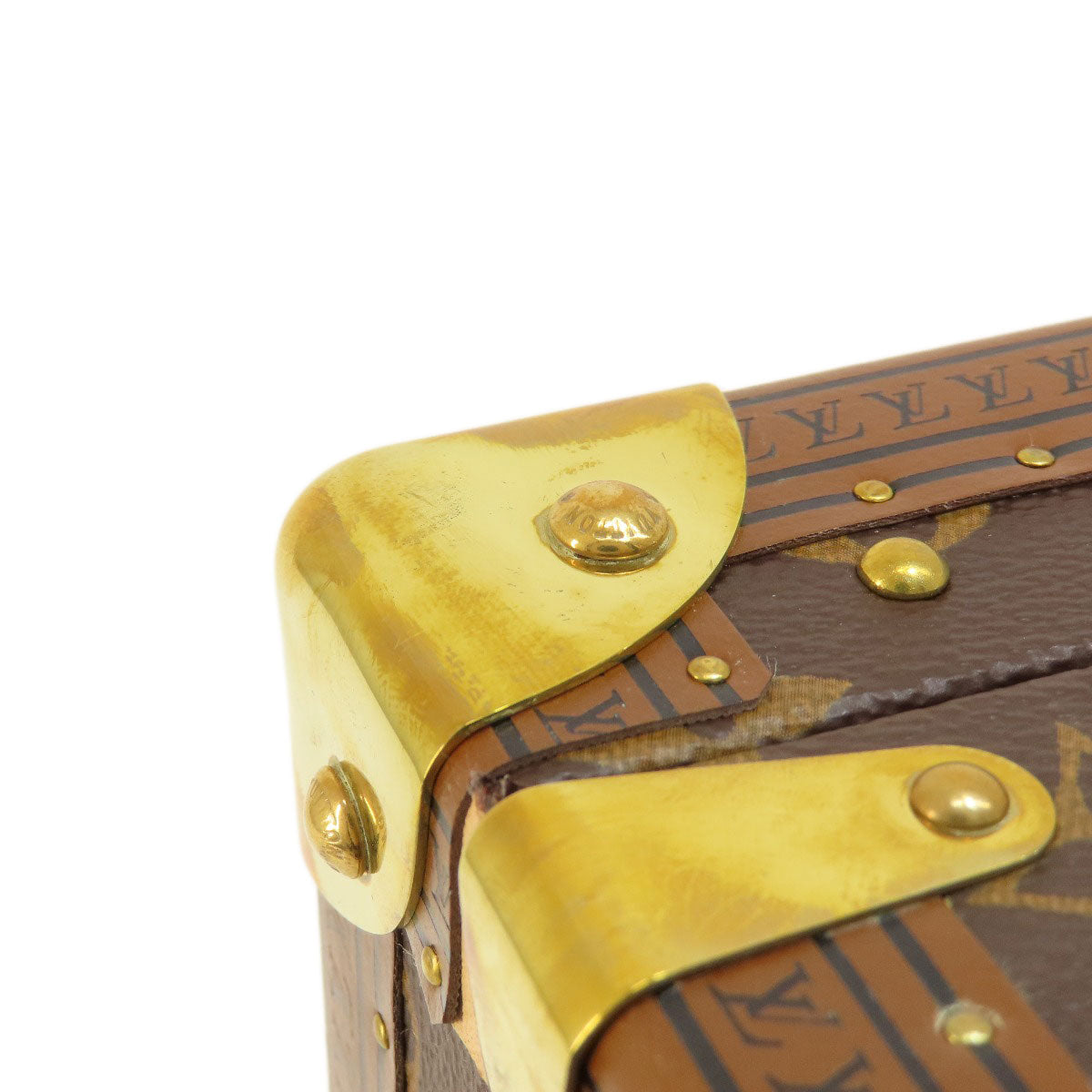 LOUIS VUITTON M10171 Coffret Jouairie Monogram Blue Lagoon Accessory case Monogram canvas MetalLadies [Used]