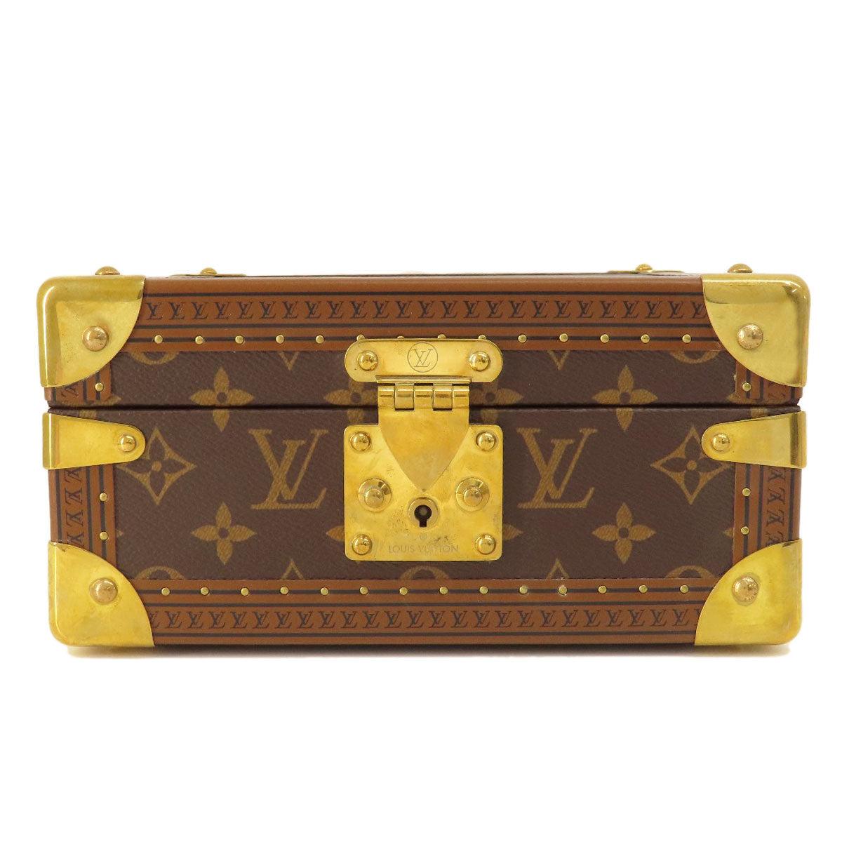 LOUIS VUITTON  M10171 Accessory case Coffret Jouairie Monogram Blue Lagoon Monogram canvas MetalLadies