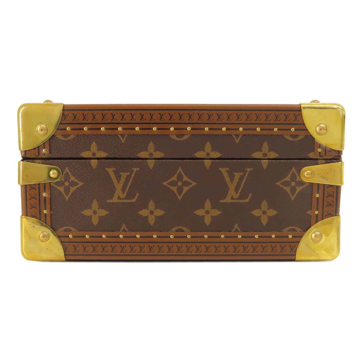 LOUIS VUITTON M10171 Coffret Jouairie Monogram Blue Lagoon Accessory case Monogram canvas MetalLadies [Used]