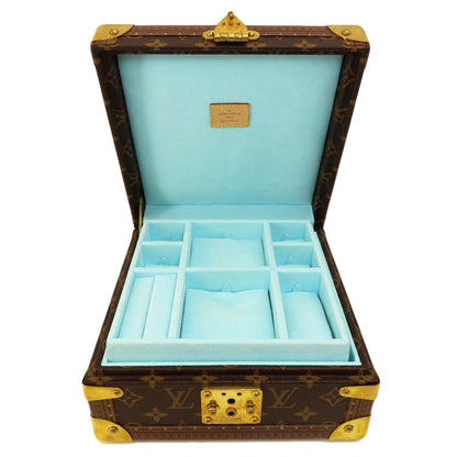 LOUIS VUITTON  M10171 Accessory case Coffret Jouairie Monogram Blue Lagoon Monogram canvas MetalLadies