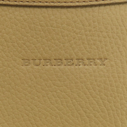 BURBERRY   Shoulder Bag Logo embossed one belt Leather Ladies