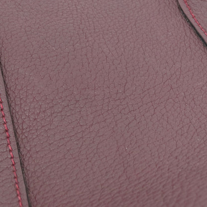 HERMES Garden Party TPM Bordeaux SilverHardware Handbag Taurillon Clemence Ladies [Used]