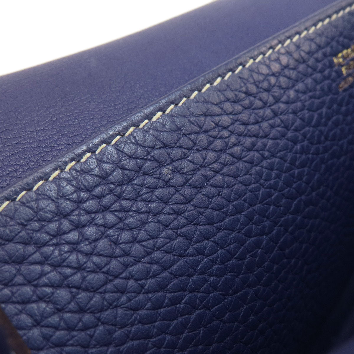 HERMES   Shoulder Bag Alzan 31 Navy GoldHardware Taurillon Clemence Ladies