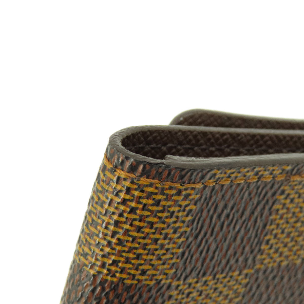 LOUIS VUITTON N62630 Multicles6 Damier Ebenu key holder Damier canvas Ladies [Used]