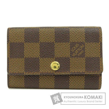 LOUIS VUITTON N62630 Multicles6 Damier Ebenu key holder Damier canvas Ladies [Used]