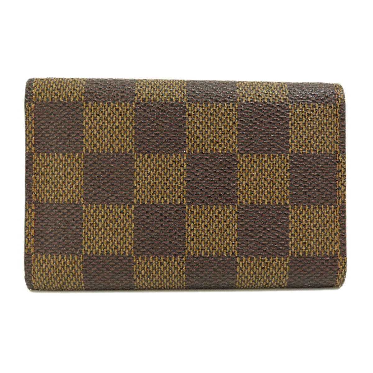 LOUIS VUITTON N62630 Multicles6 Damier Ebenu key holder Damier canvas Ladies [Used]